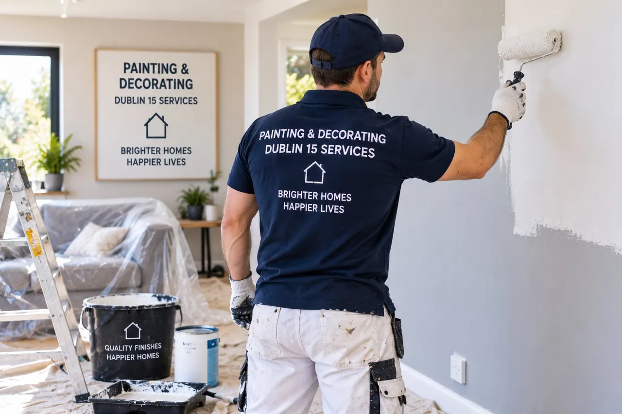Illustrative image for painting & decorating enquiries in Dublin 15